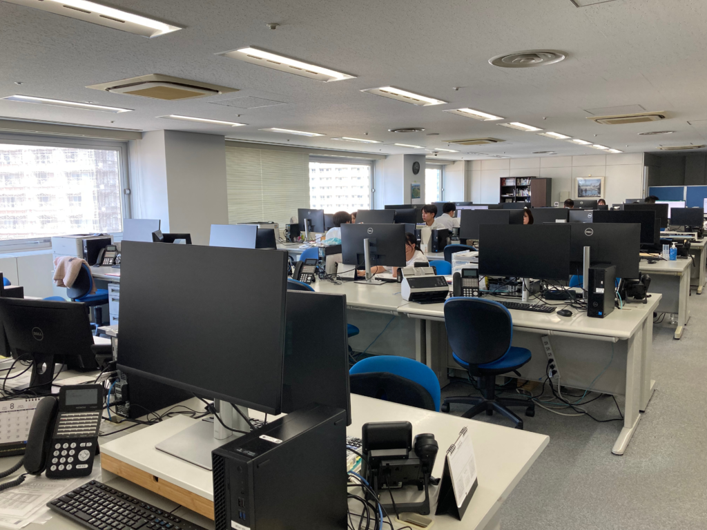 税理士試験前の事務所の様子