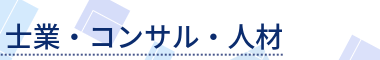士業・コンサル・人材
